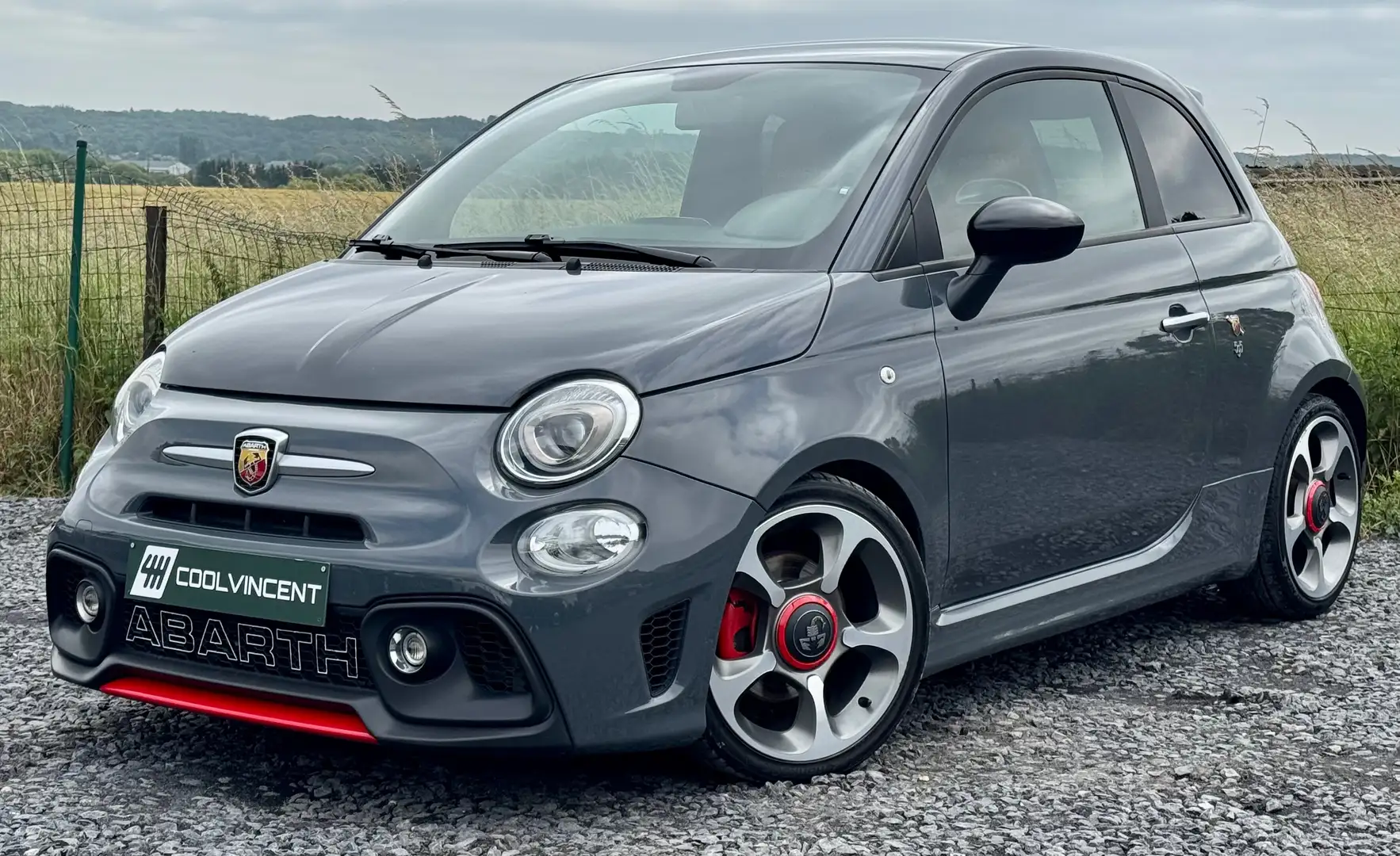 Abarth 595 Competizione - CUIR - MONZA EXHAUST Gris - 1