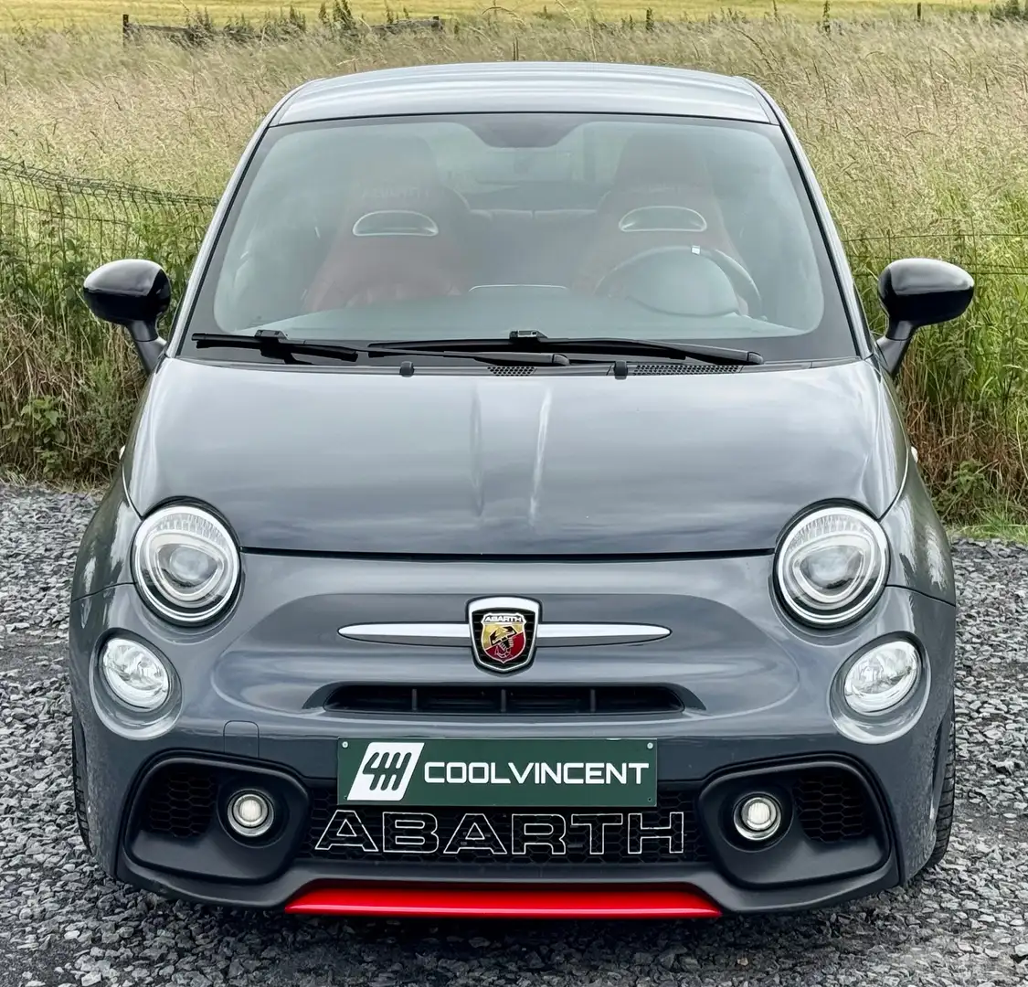Abarth 595 Competizione - CUIR - MONZA EXHAUST Gris - 2