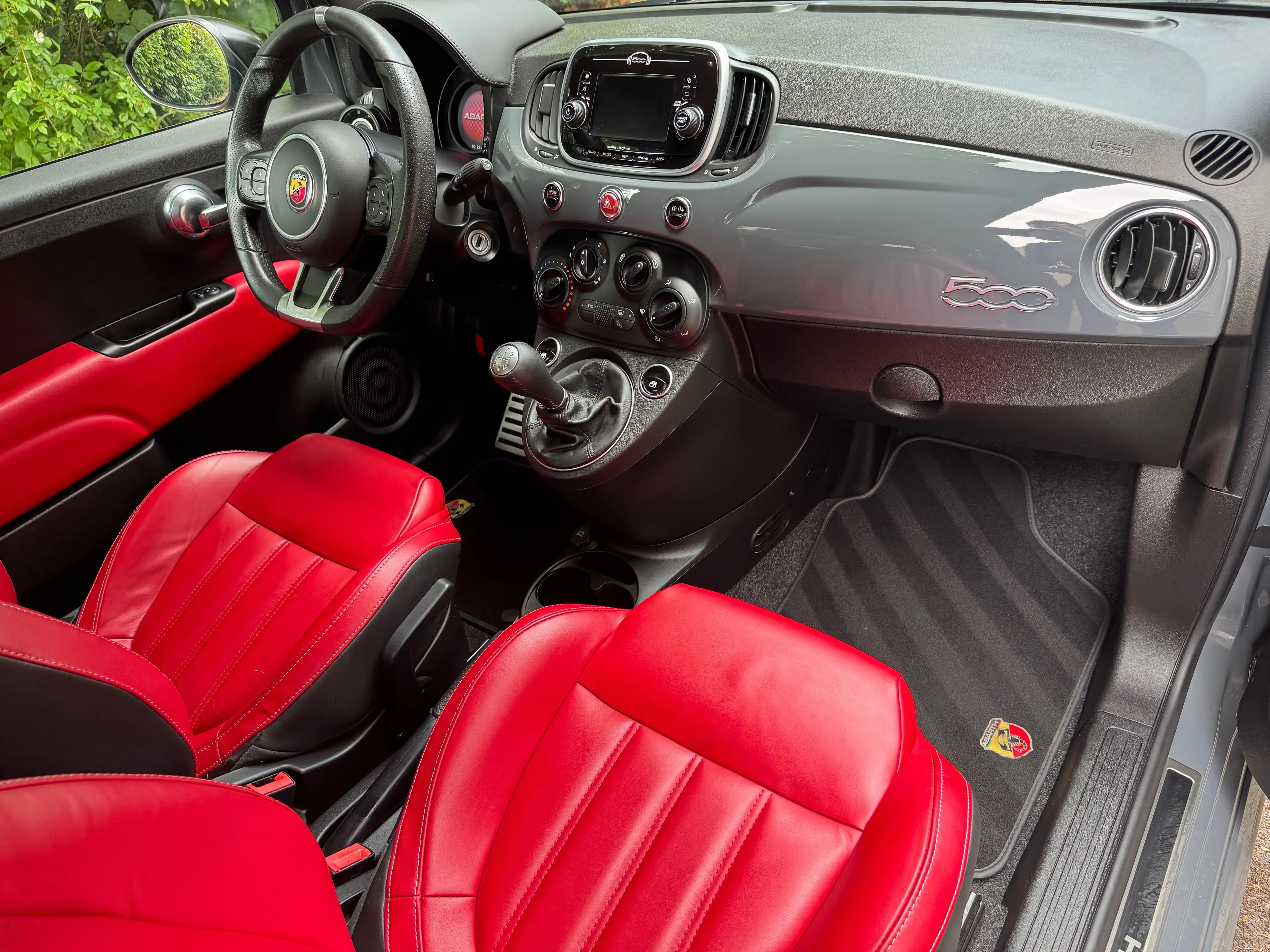 Abarth 595 1.4 -  Sport - Etat impeccable - Inter cuir rouge — photo 11