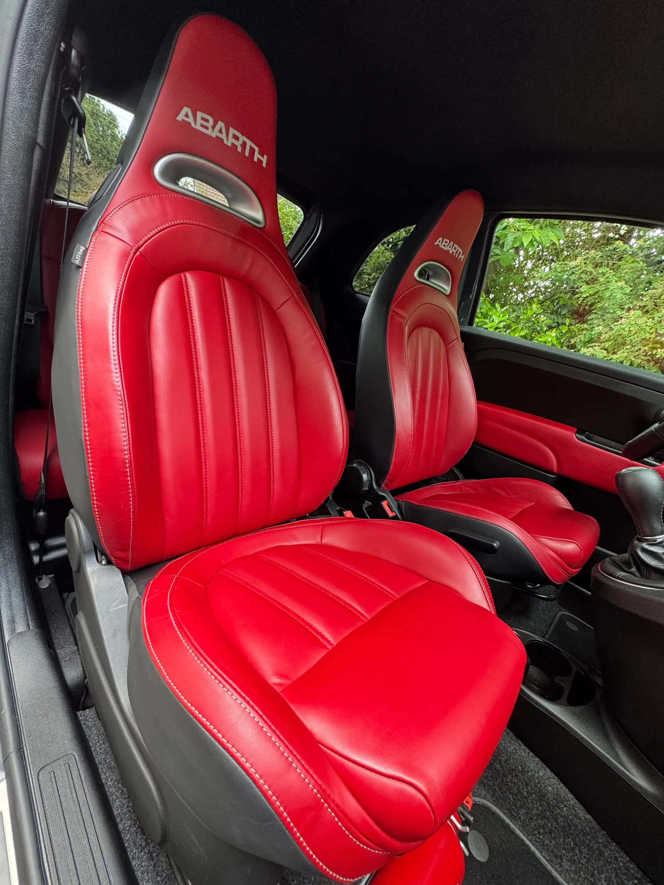 Abarth 595 1.4 -  Sport - Etat impeccable - Inter cuir rouge — photo 12