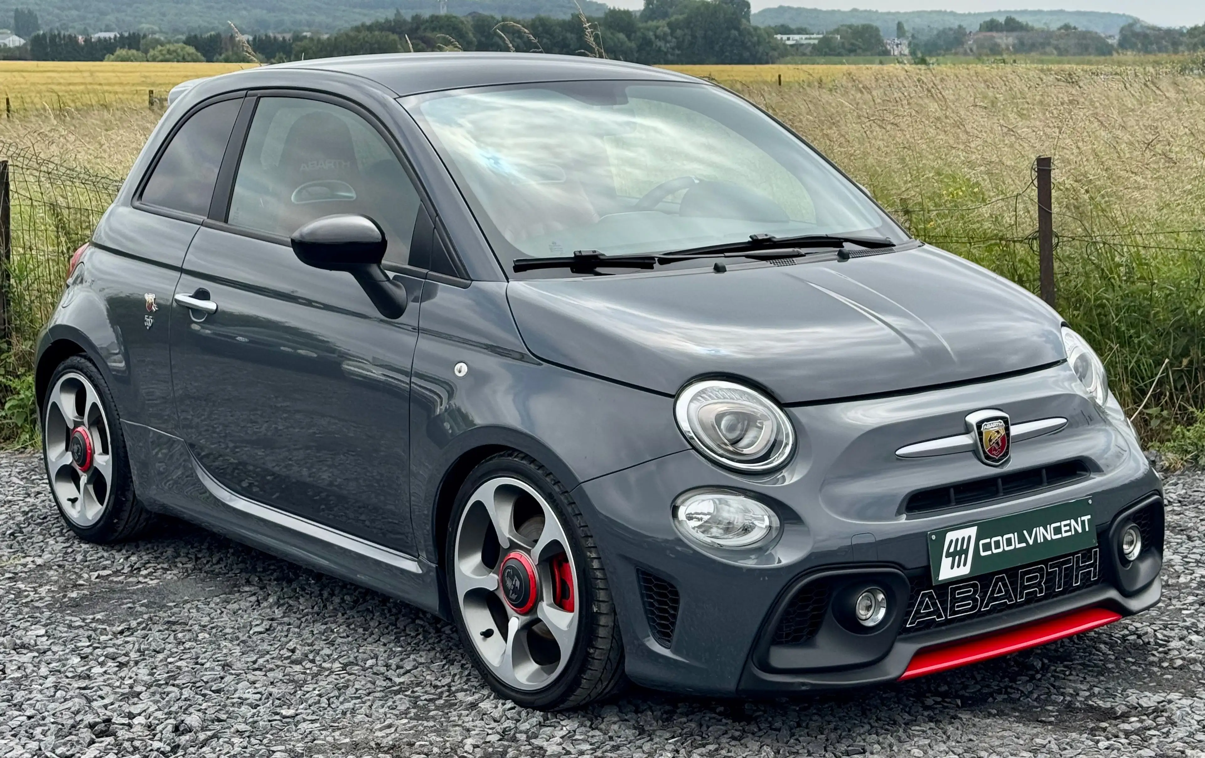 Abarth 595 1.4 -  Sport - Etat impeccable - Inter cuir rouge — photo 3