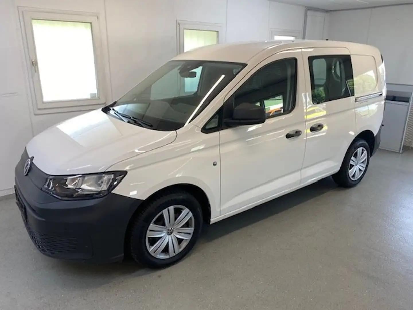 Volkswagen Caddy Kasten Cargo DSG 1.5 TSI 84KW 2xSchiebetür AHK Blanc - 2