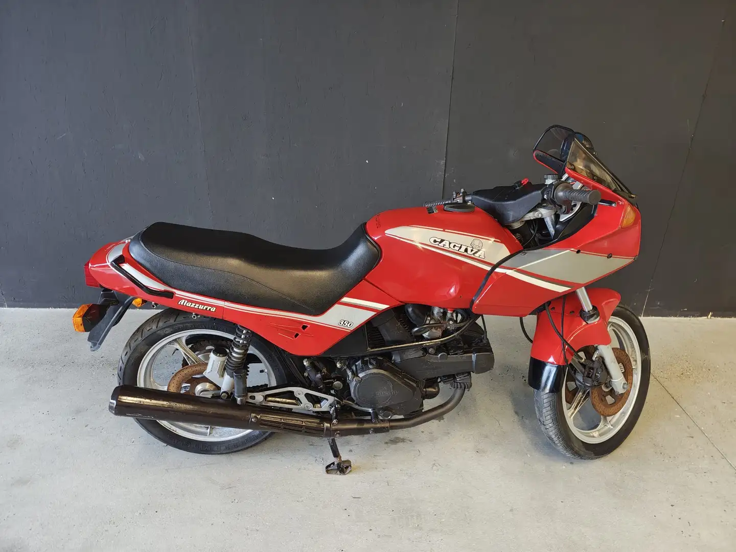 Cagiva Alazzurra 350 - SOLO EXPORT Rouge - 1