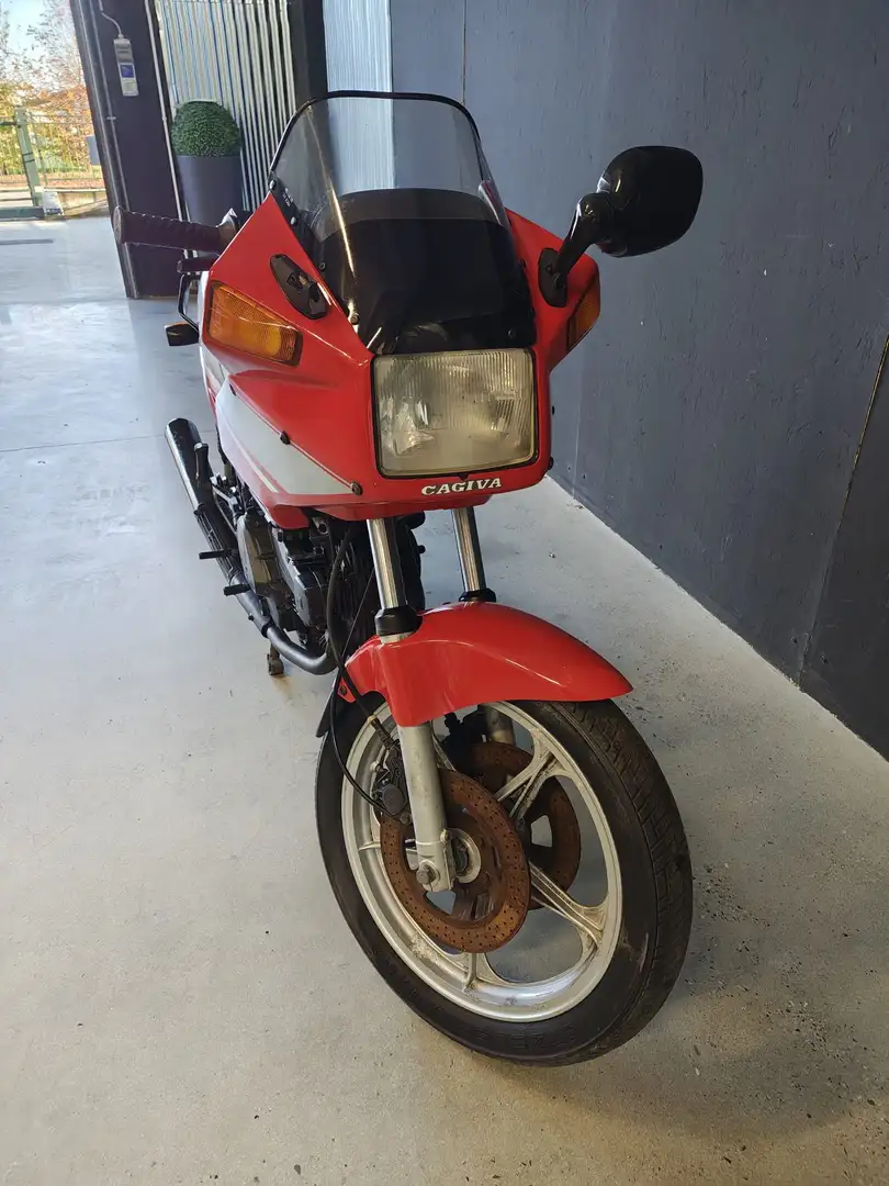 Cagiva Alazzurra 350 - SOLO EXPORT Rouge - 2