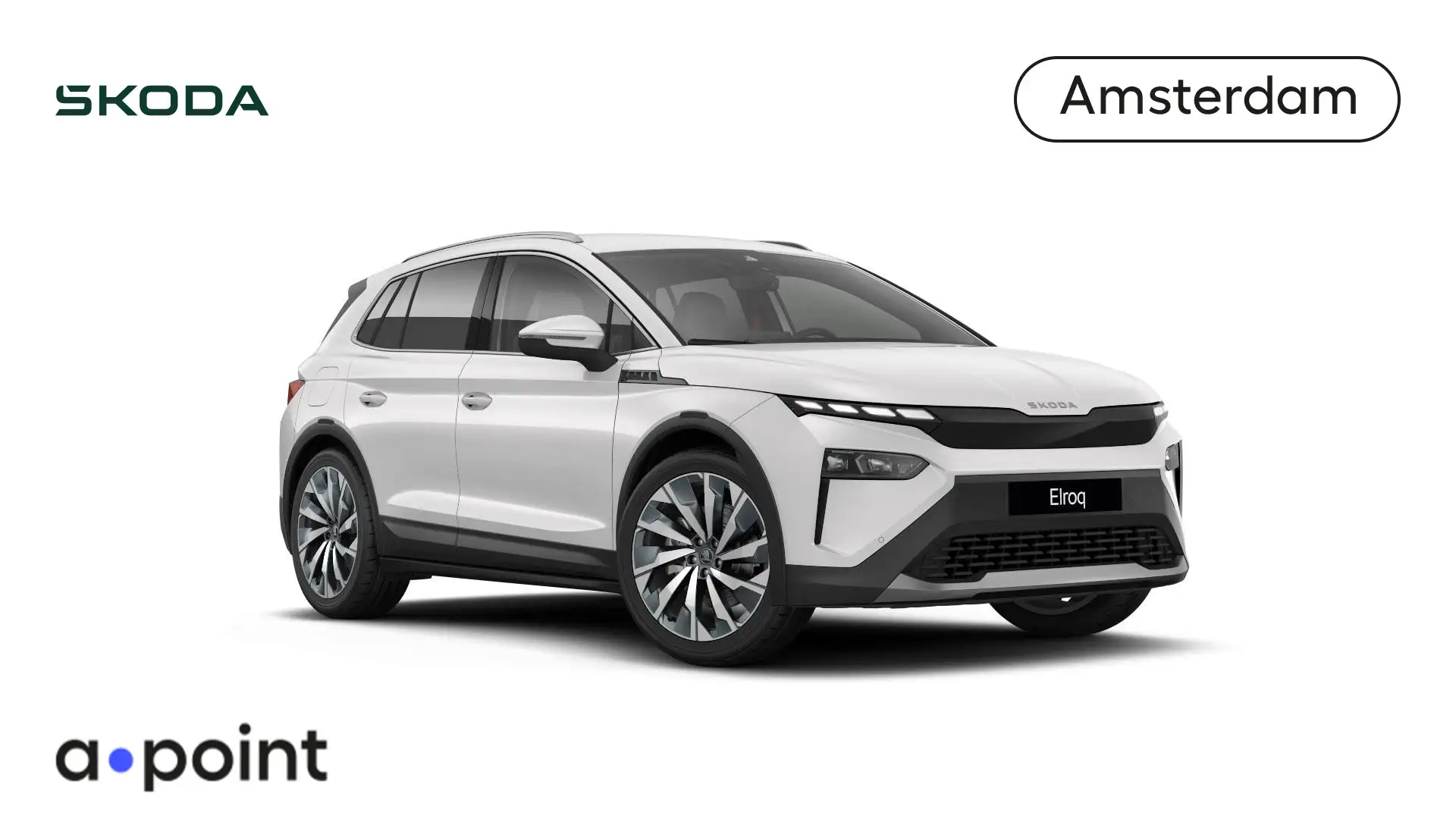 Skoda Elroq 85 Business Edition 286 pk | Business upgrade pakk Wit - 1