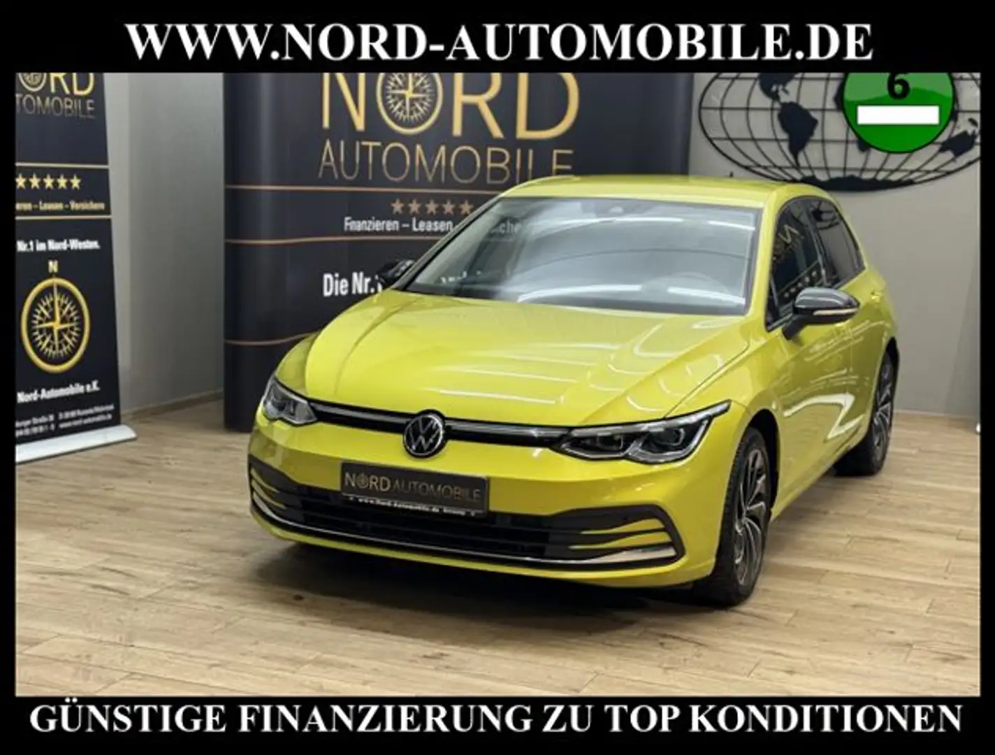 Volkswagen Golf Life Active 2.0 TDI Navi*LED*Kamera*Digital Active Gelb - 1