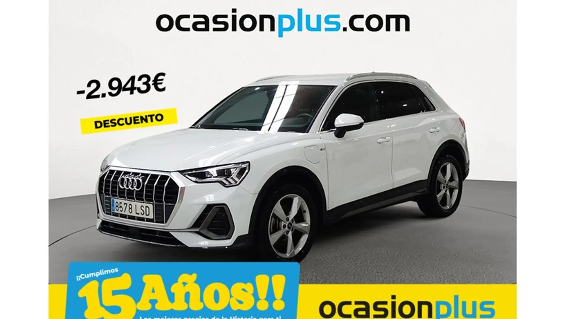 Audi Q3 45 TFSIe S line S-tronic Weiß - 1