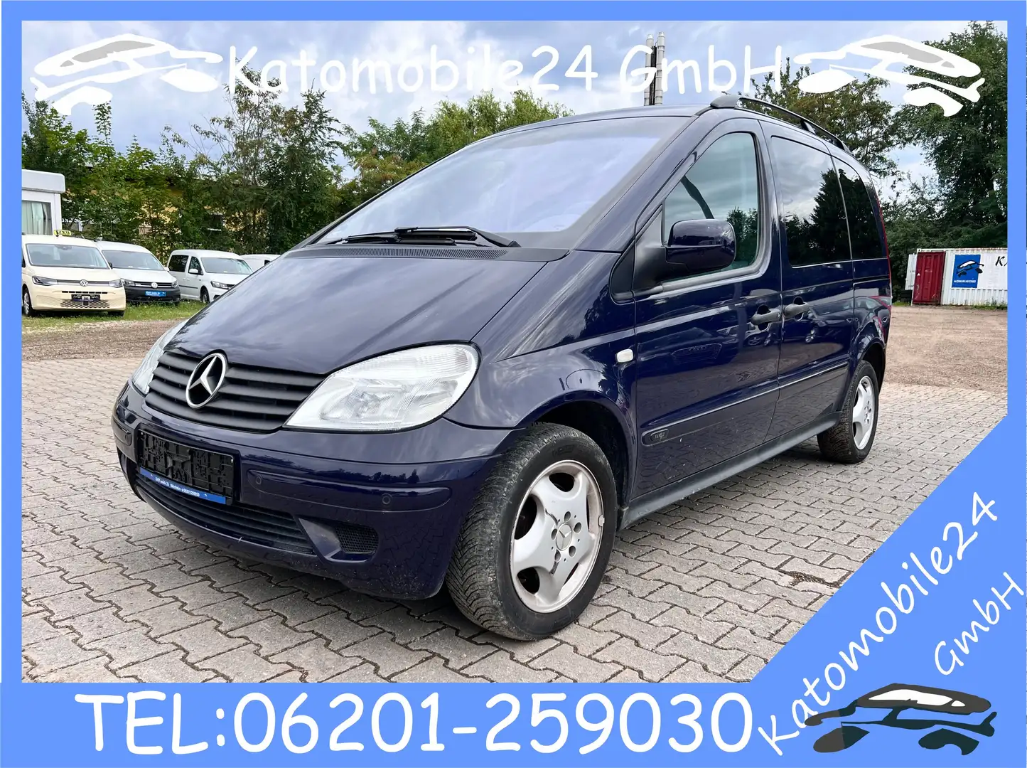 Mercedes-Benz Vaneo Vaneo Compact Van 1.6 Family Modrá - 1