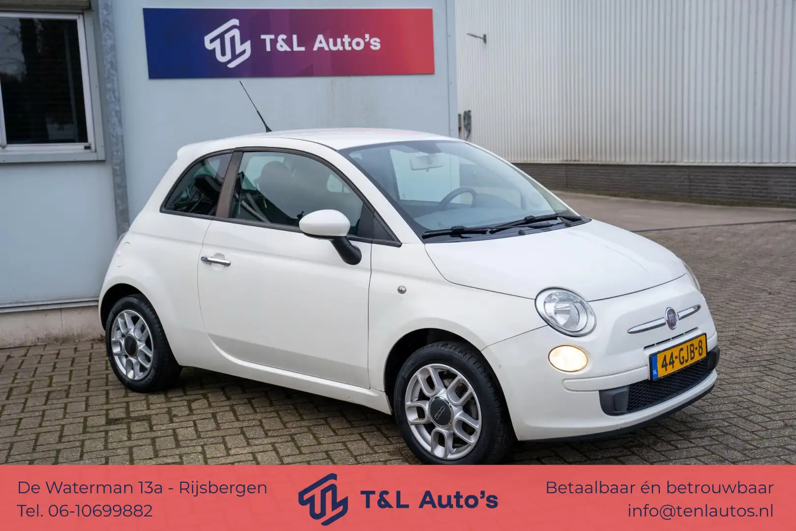 Fiat 500 1.4-16V Sport Blanc - 1