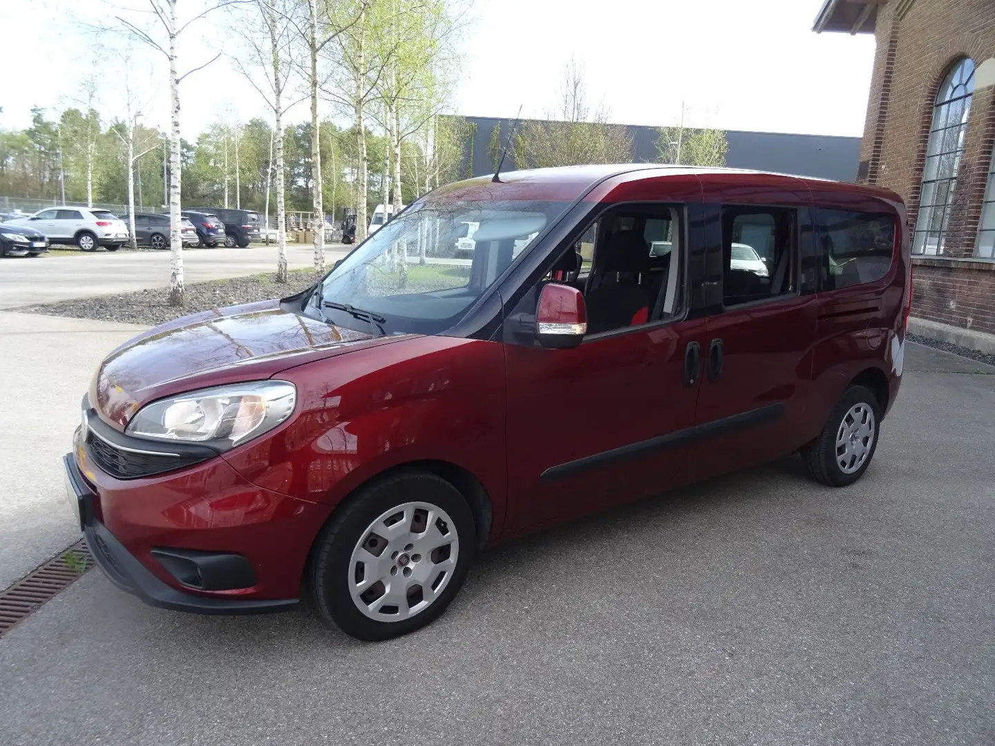 Fiat Doblo SX Maxi Kombi Multijet-2.Hand-Euro 6 Rot - 2