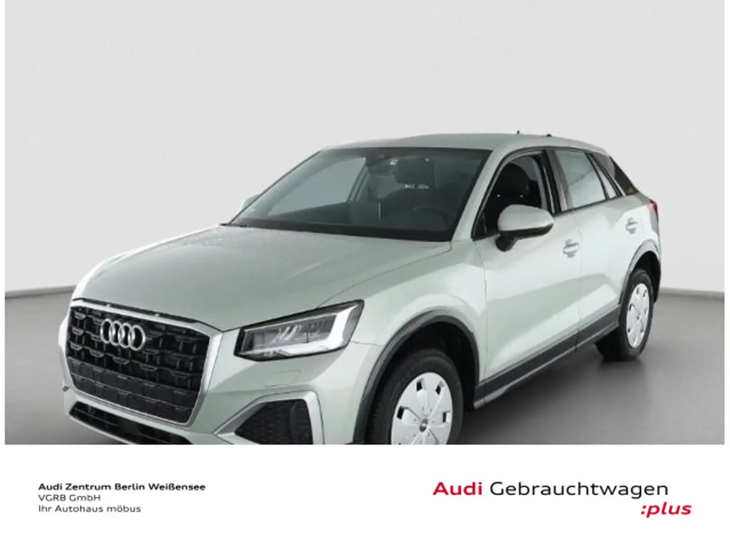 Audi Q2 30 TFSI 6-GAN*ASG*APP*RFK*AHK*LED*LANE*ZVR** Silber - 2