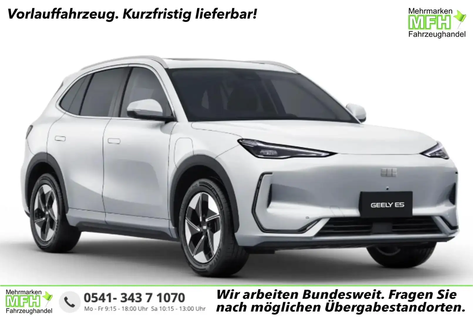 Geely E5 Pro+ 68kWh LED Nav 360° ACC Leder SHZ PDC 18Z 1... Weiß - 1