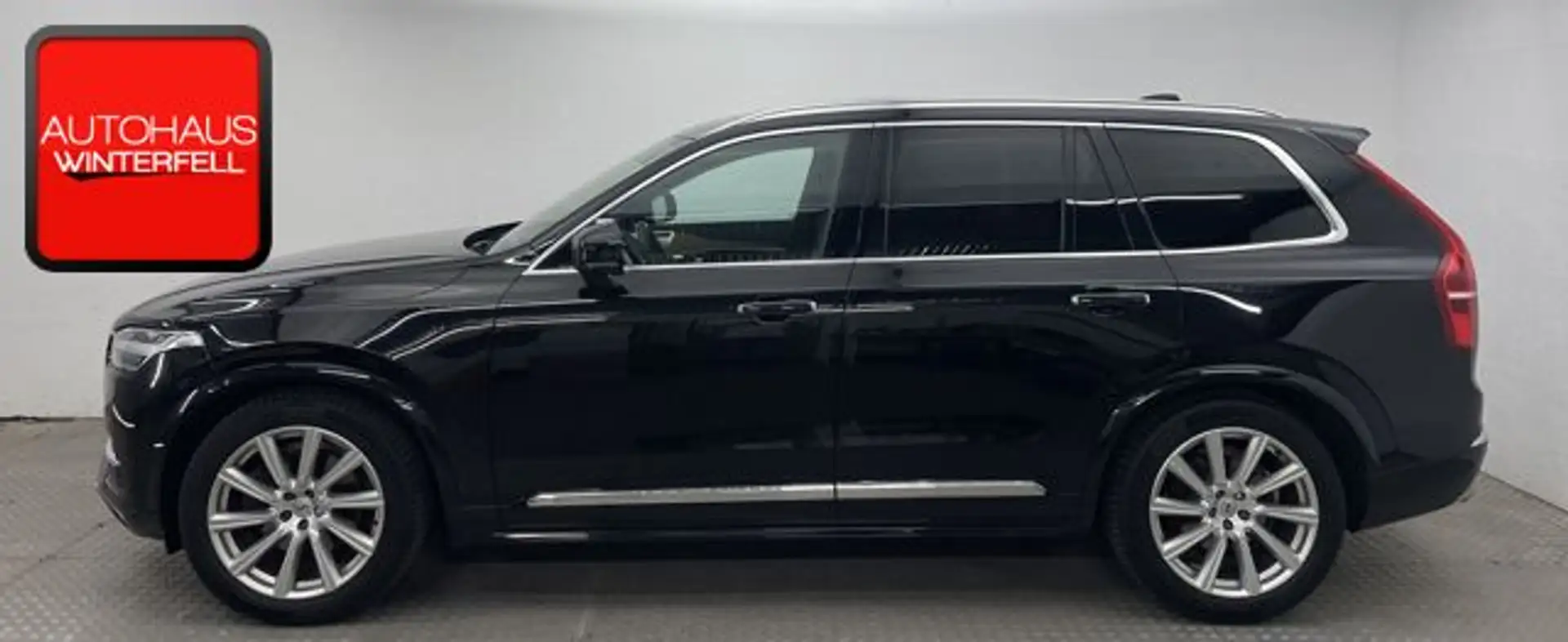 Volvo XC90 D5 AWD Inscription 7SITZ+PANO+B&W+AHK+360+ Negro - 2