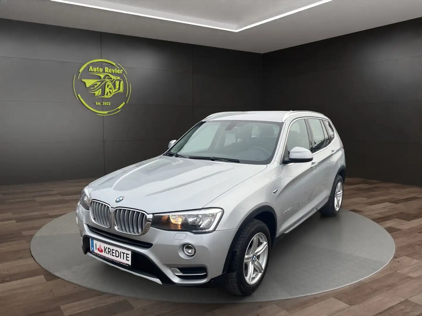 BMW X3 xDrive 20d Silber - 1