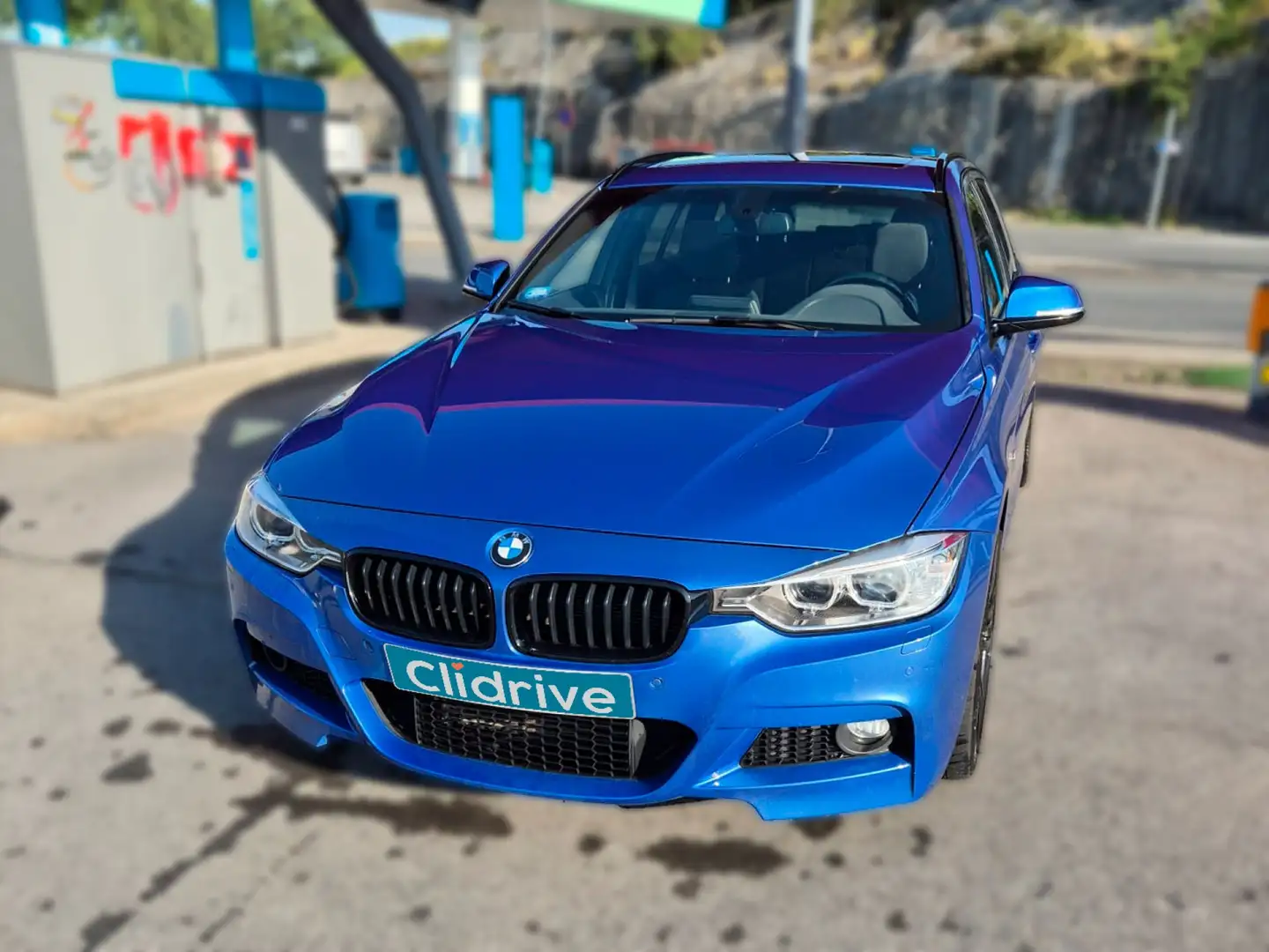 BMW 330 330dA Touring Azul - 2
