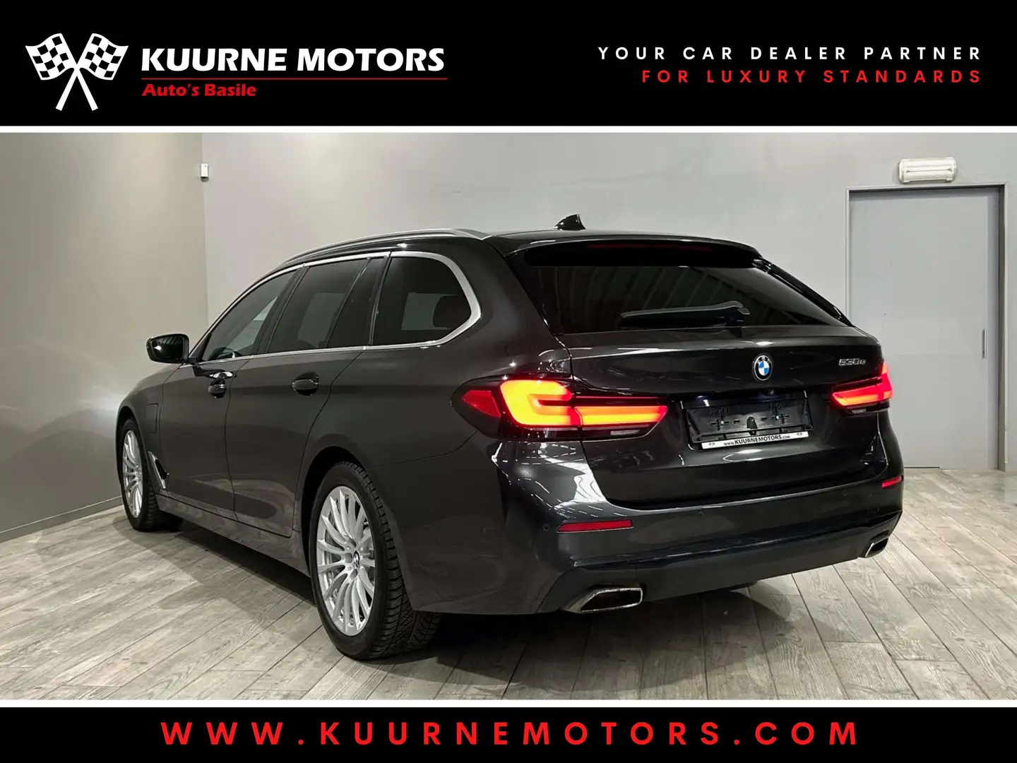 BMW 530 e Touring Alu18\/Leder/Cam/GpsPro/Bt *1j garantie* Gris - 2