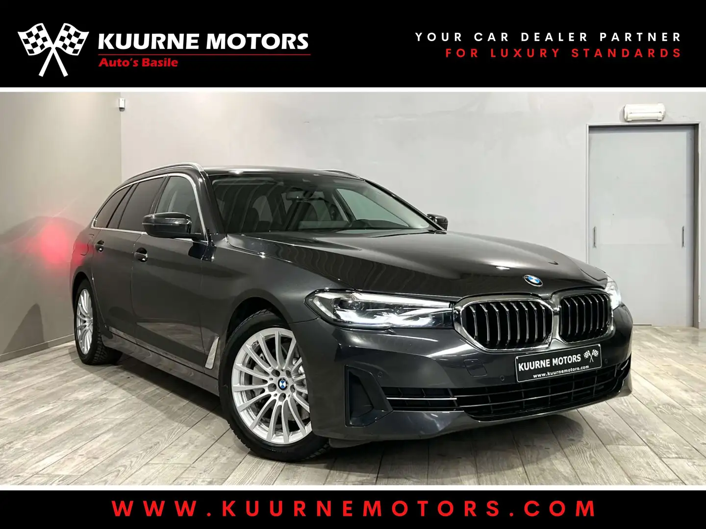 BMW 530 e Touring Alu18\/Leder/Cam/GpsPro/Bt *1j garantie* Gris - 1