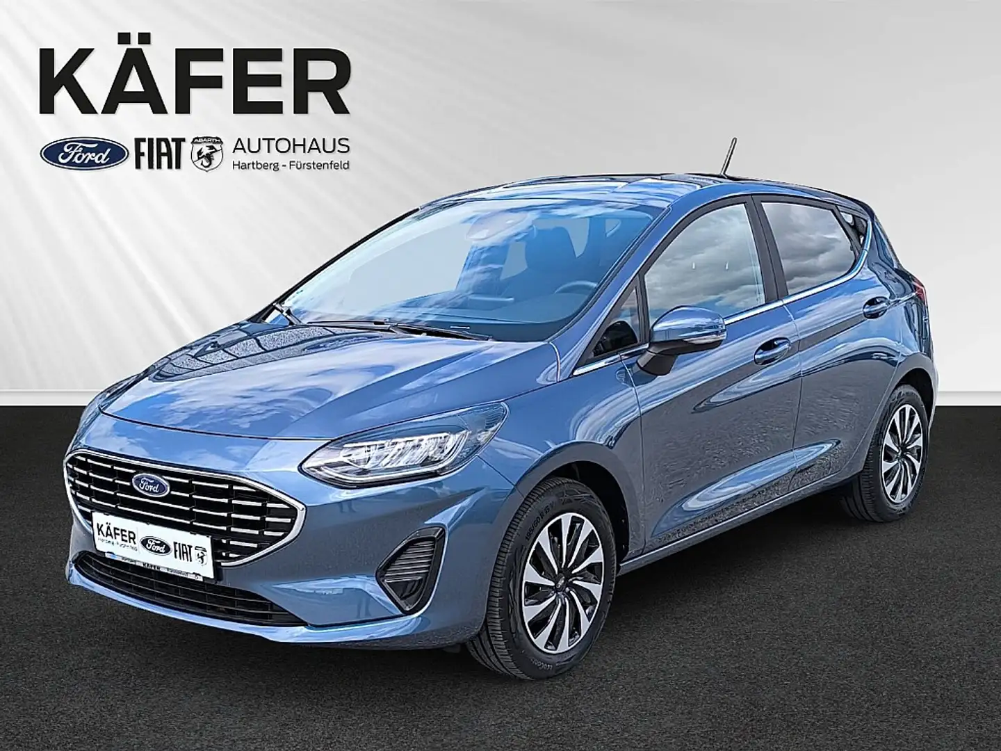 Ford Fiesta Titanium 1,1 Start/Stop Bleu - 1
