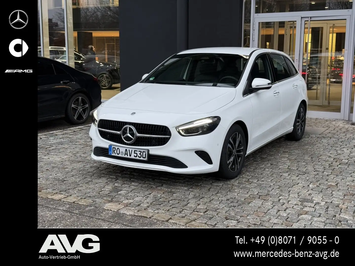 Mercedes-Benz B 180 B 180 Progressive Advanced MBEAM AHK Park RF-Kam Weiß - 1