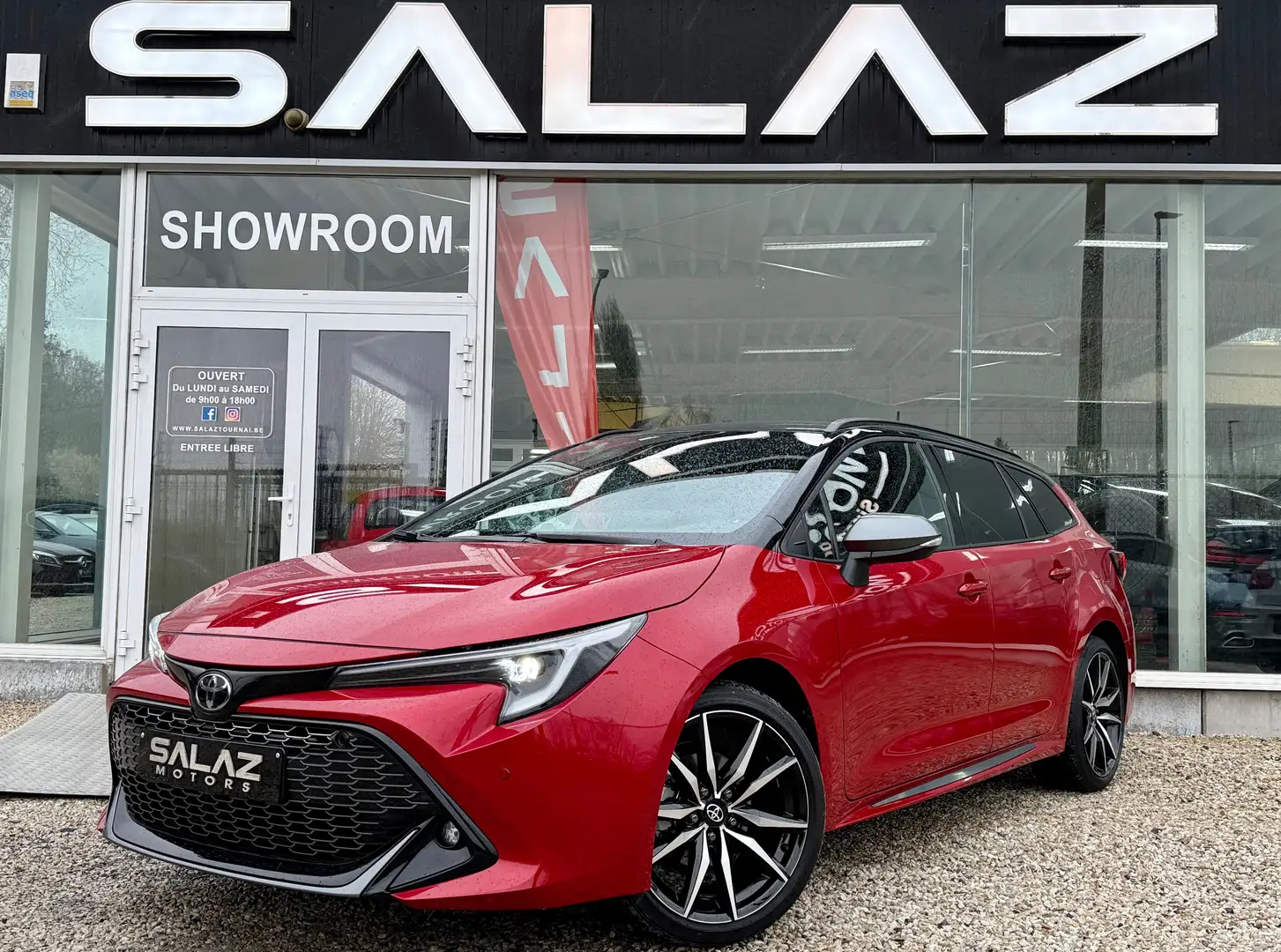 Toyota Corolla TS 1.8 Hybrid GR Sport e-CVT GPF/16.000KMS/GARANTI Rood - 1