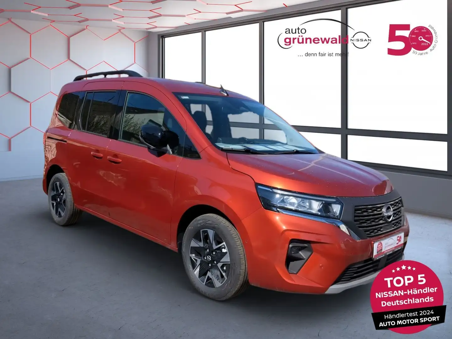 Nissan Townstar KombiL1 Tekna,Rückkamera,LED,NAVI Orange - 2