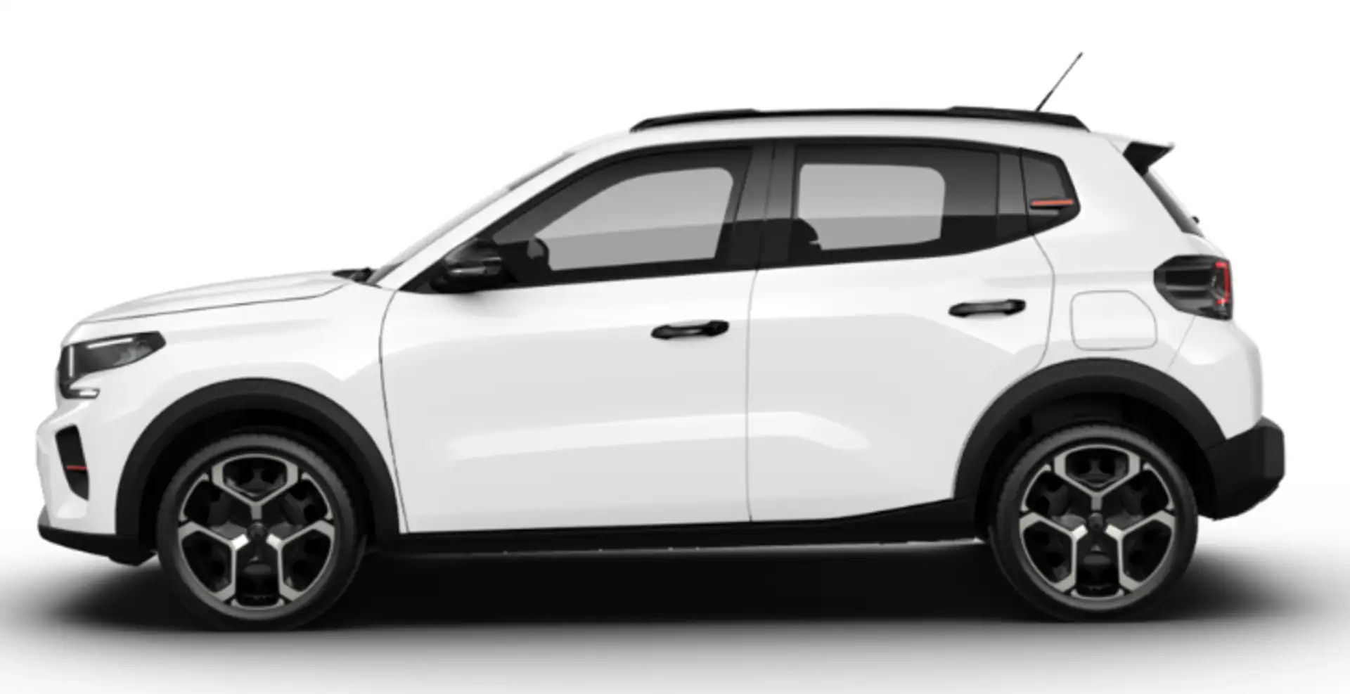 Citroen C3 Turbo 100 PLUS *AKTION* Weiß Allwetterreifen Weiß - 2