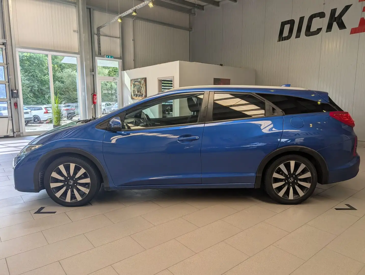 Honda Civic 1.6 DTEC Lifestyle LED Klima Kamera AHK Blau - 2