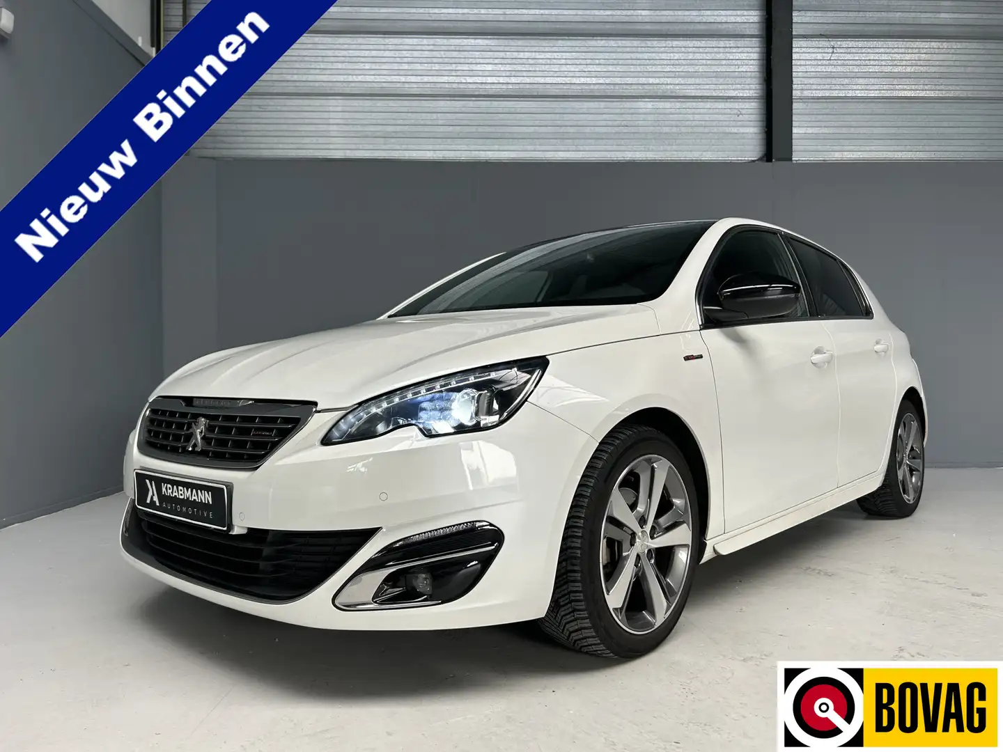 Peugeot 308 1.2 PureTech GT-line Automaat|Panorama|Camera| Blanc - 1