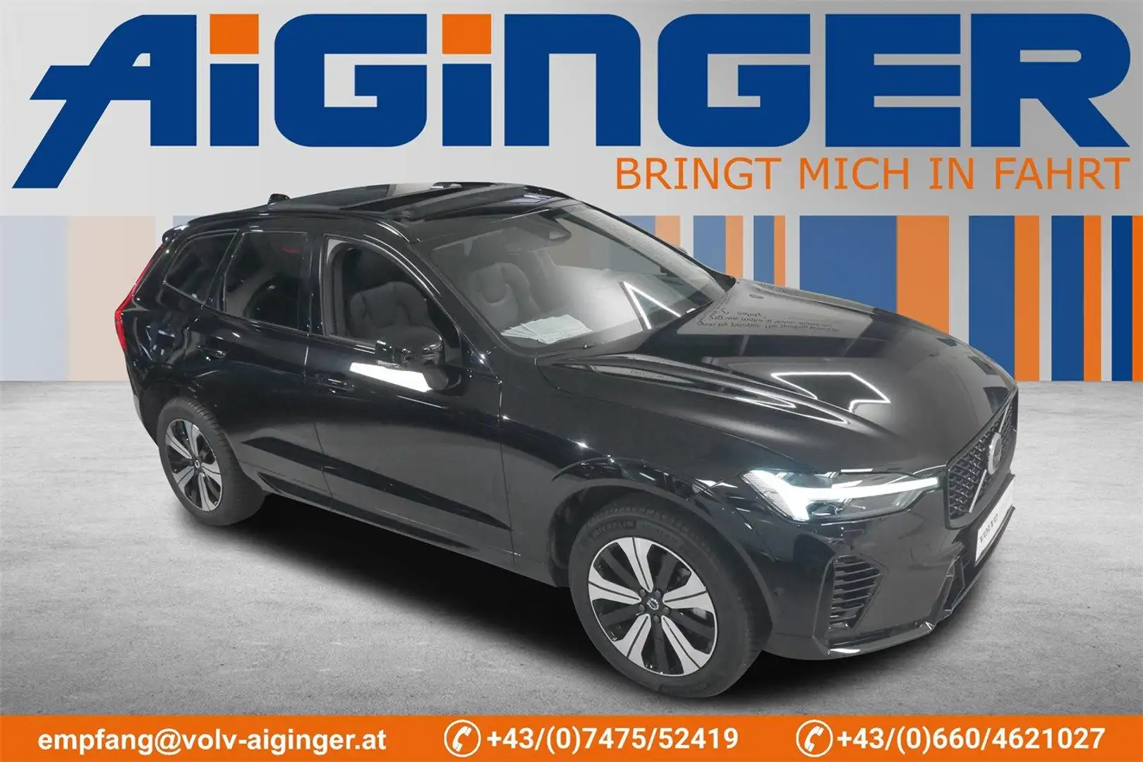 Volvo XC60 T6 AWD Geartr. Plus Dark Schwarz - 1