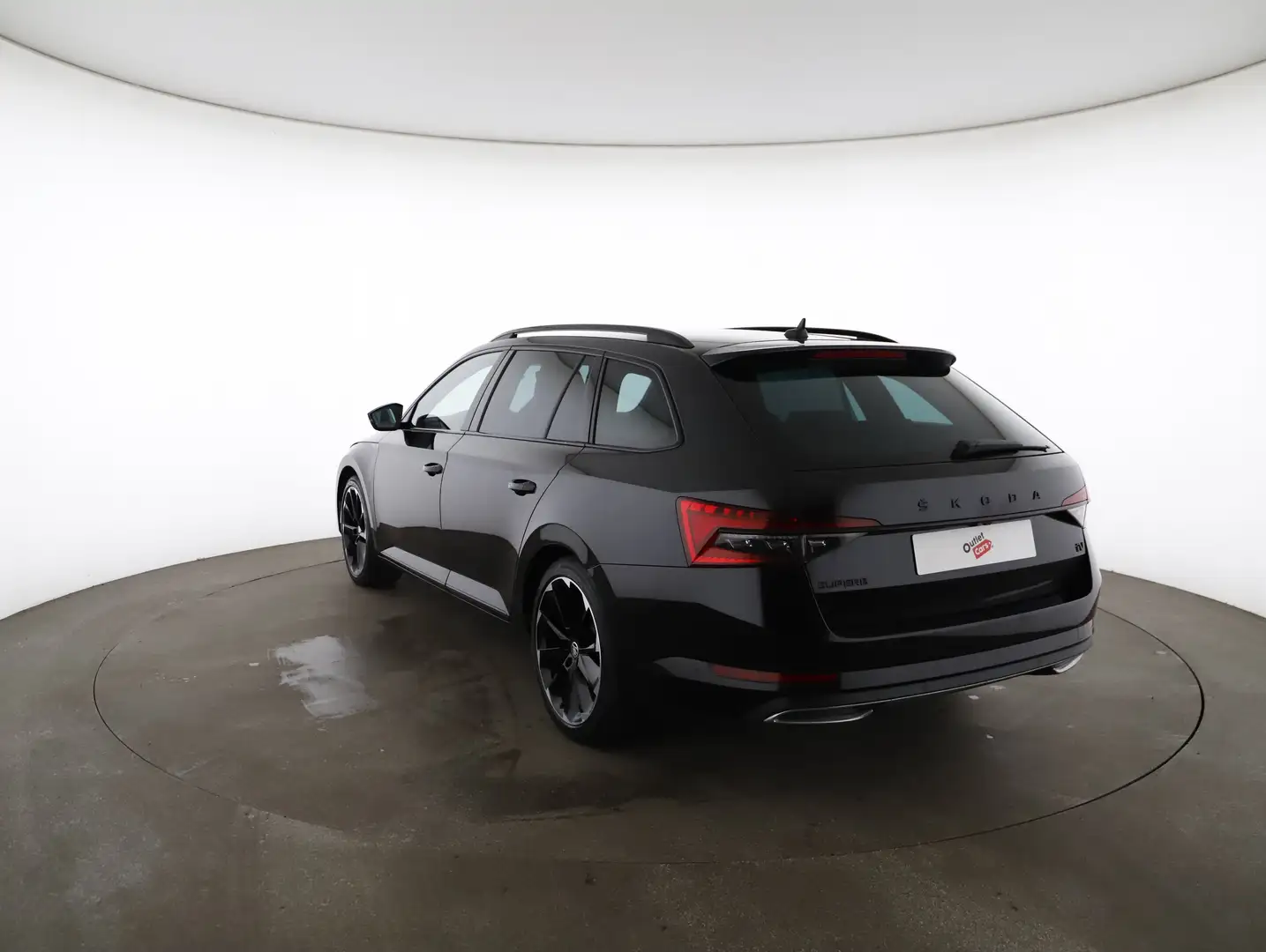 Skoda Superb Combi 1.4 TSI iV Sportline MATRIX+LED+RFK Schwarz - 2