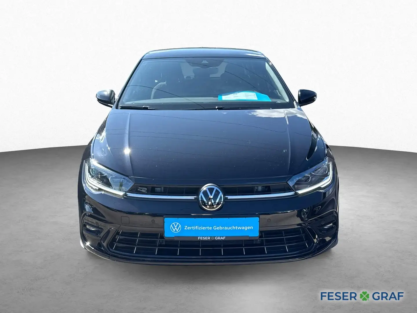 Volkswagen Polo 1.0 TSI DSG R-LINE NAVI KAM ACC SHZ Schwarz - 2