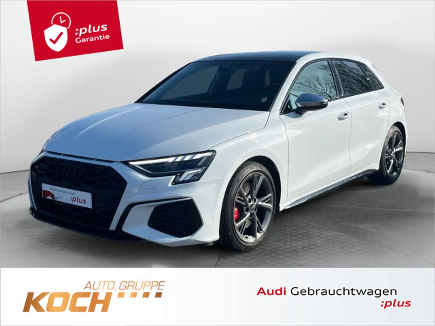Audi S3 2.0 TFSI q. S-Tronic, Pano, B&O, AC Weiß - 1