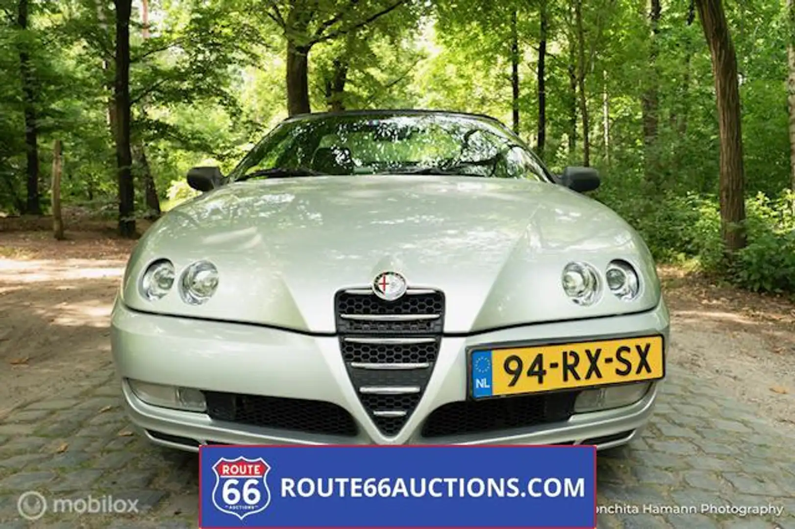 Alfa Romeo Spider 916 2.0 JTS cabriolet | Route 66 Auctions Grijs - 2