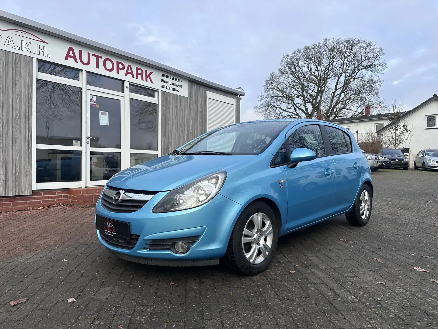 Opel Corsa Edition"111 Jahre"Automatik*TÜV&ServiceNeu*Gara Blauw - 1