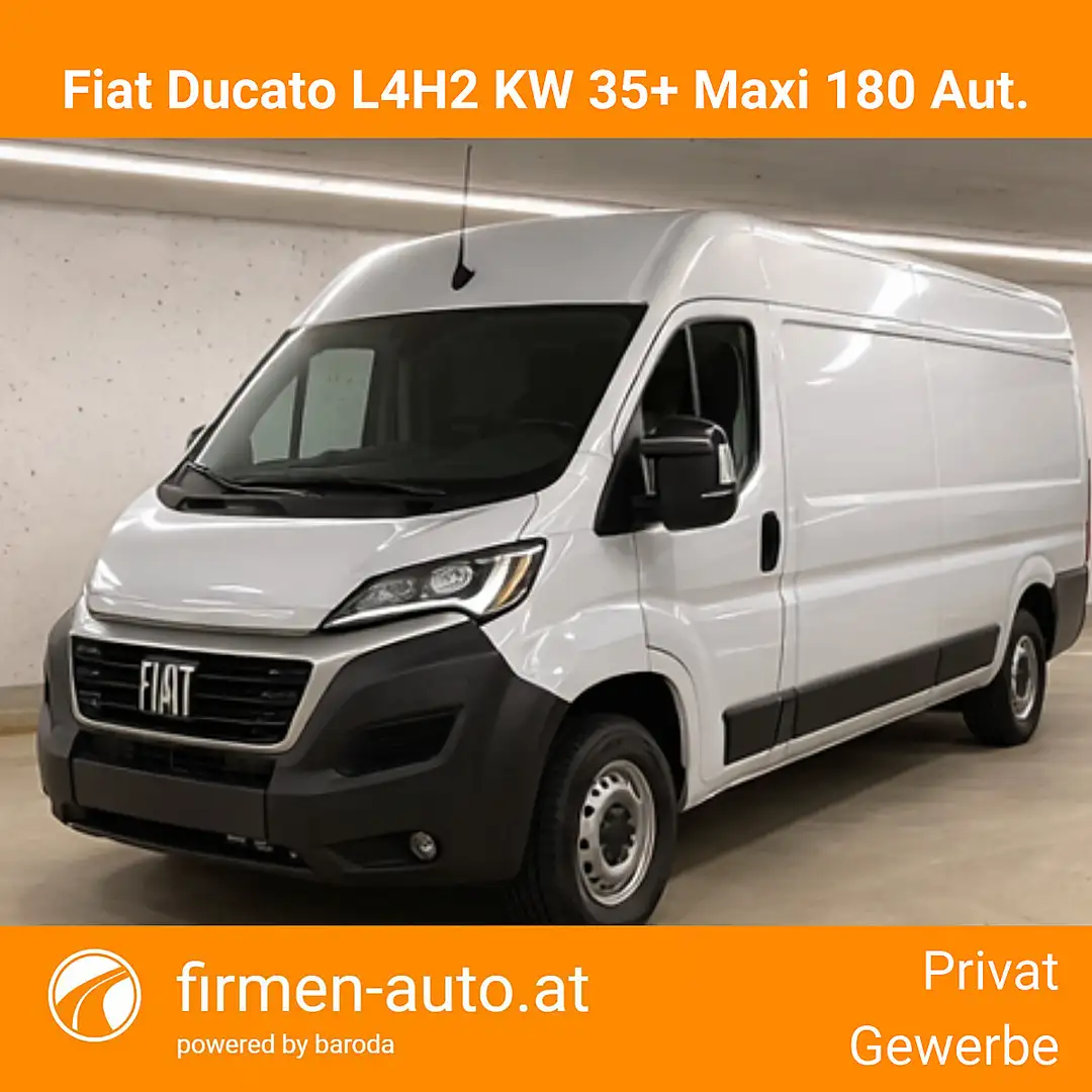 Fiat Ducato Ducato 35+ L4H2 BlueHDi 180 S&S EAT8 5 Jahre Ga... Weiß - 1