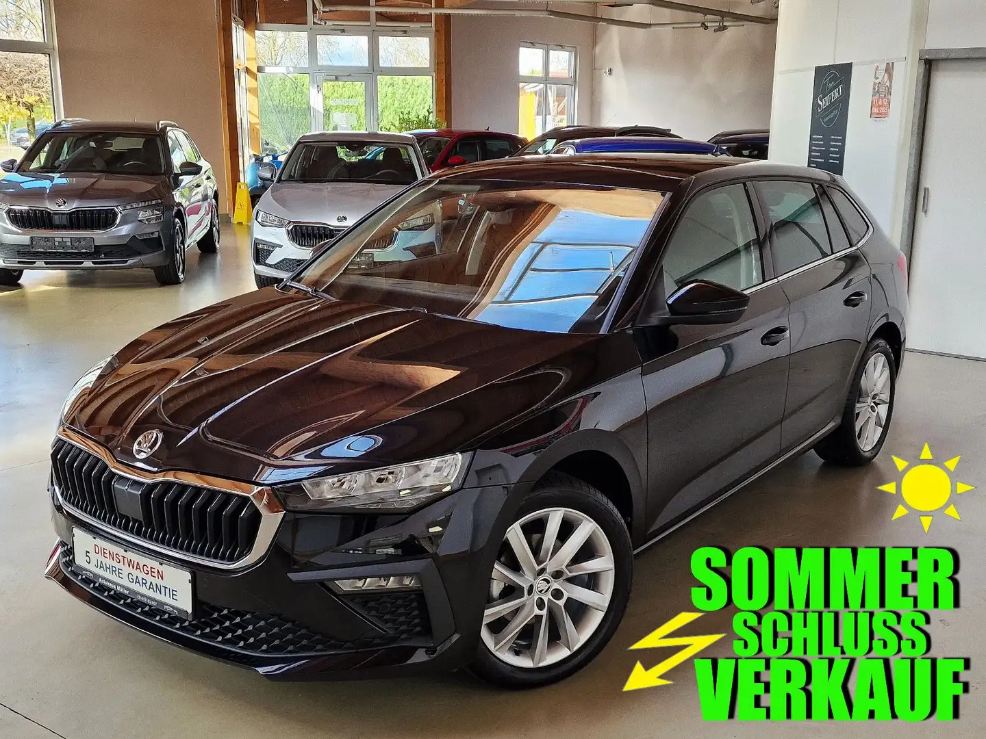 Skoda Scala II Top Selection DSG AHK 5J-GAR KAMERA LH Schwarz - 1