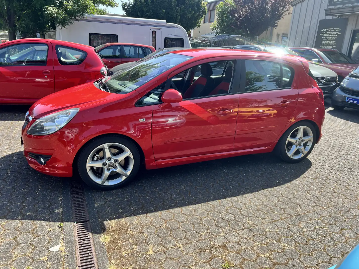 Opel Corsa GSI/2 Hand/Klimaaut./PDC/6 Gang/Tempomat/SHeft/ Rosso - 2