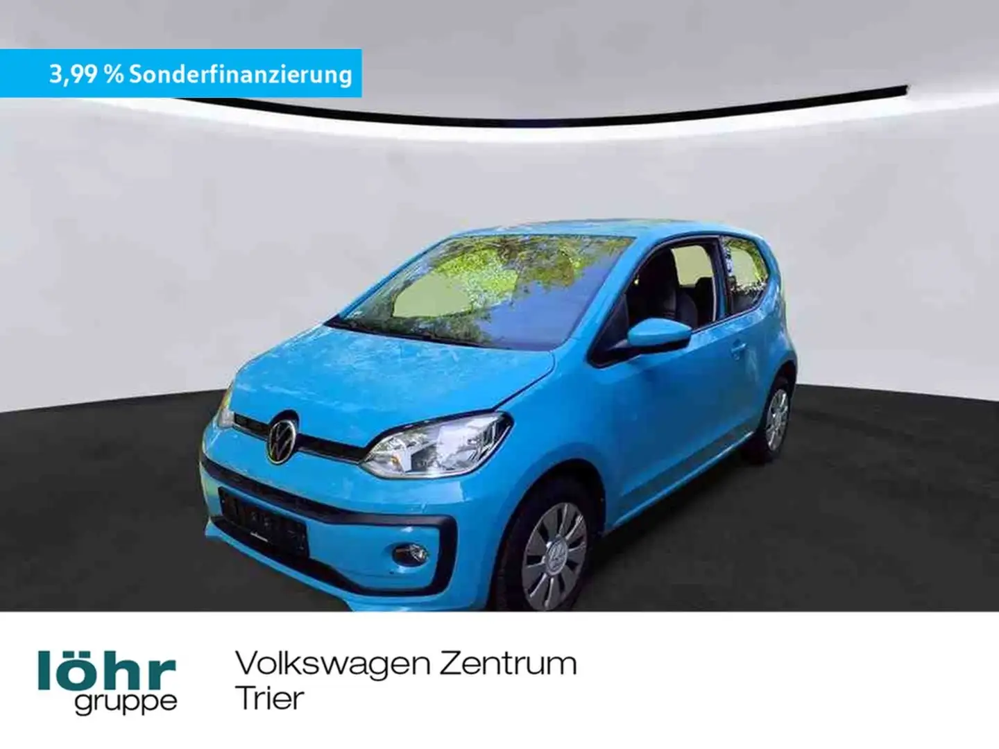 Volkswagen up! 1.0 Basis Winterpaket, Klima Blau - 1