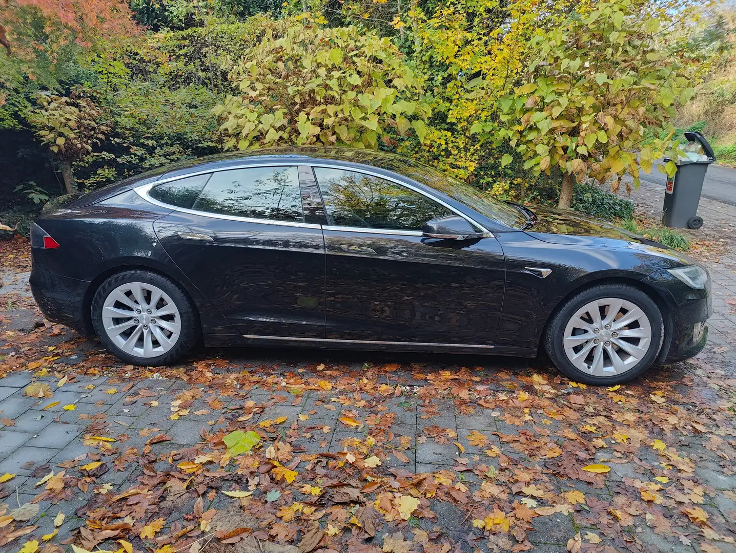 Tesla Model S Model S 75D Allradantrieb, full self drive, CCS Zwart - 1