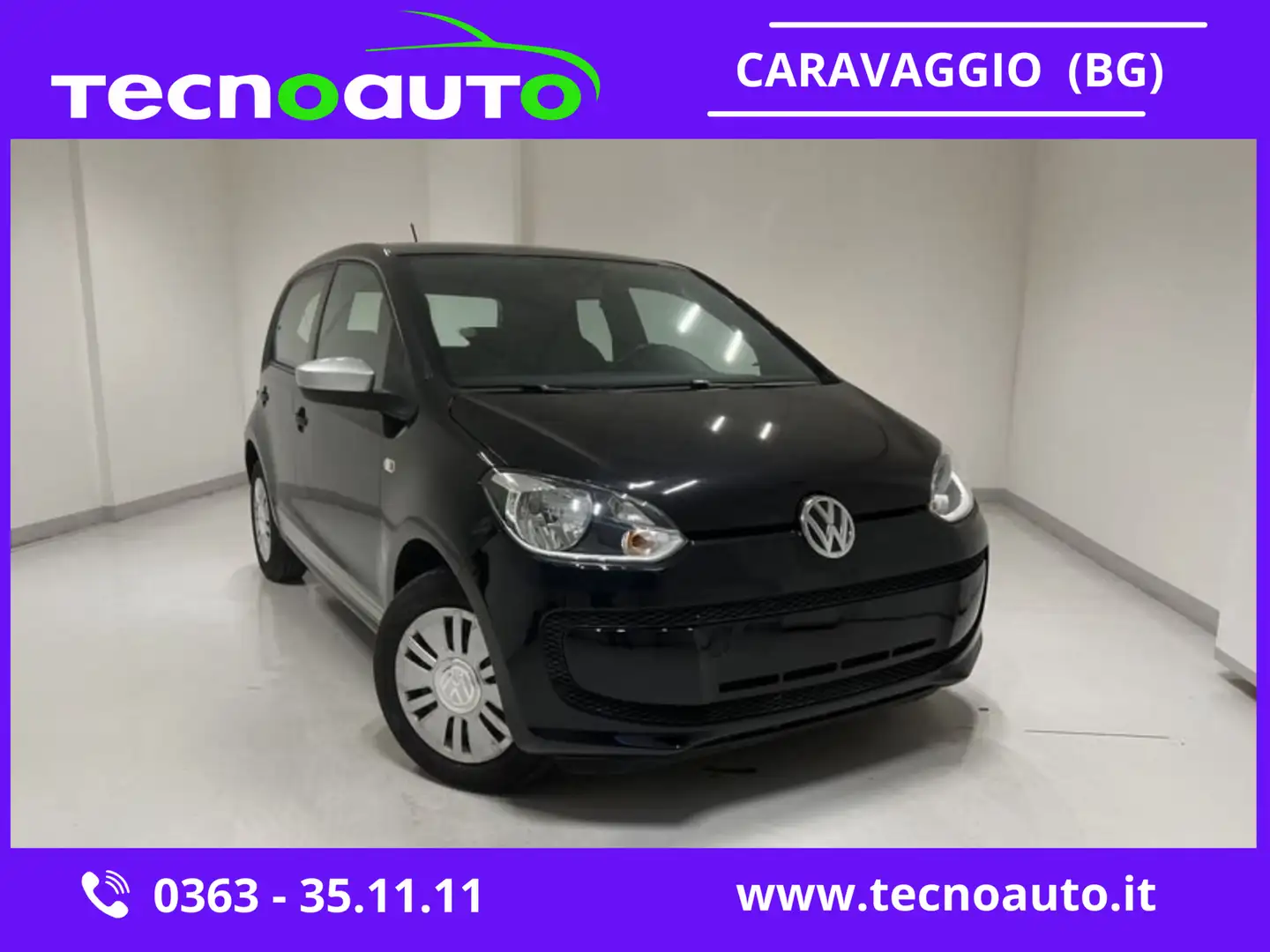 Volkswagen up! 1.0 5Pt Club Up! Noir - 1