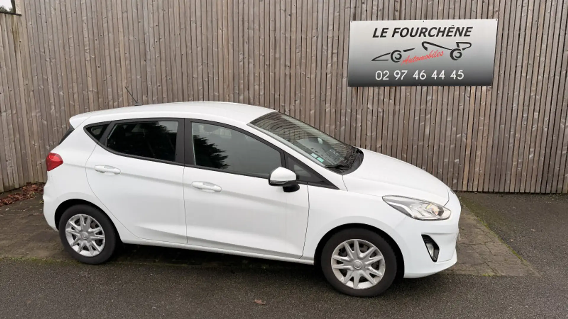 Ford Fiesta 1.5 TDCI 85CH STOP\u0026START TREND 5P EURO6.2 Blanc - 2