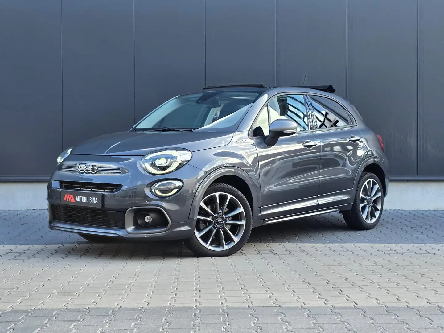 Fiat 500X 1.5 Hybrid Cabrio Navi/Acc/Camera/Fabrieksgarantie Grau - 1