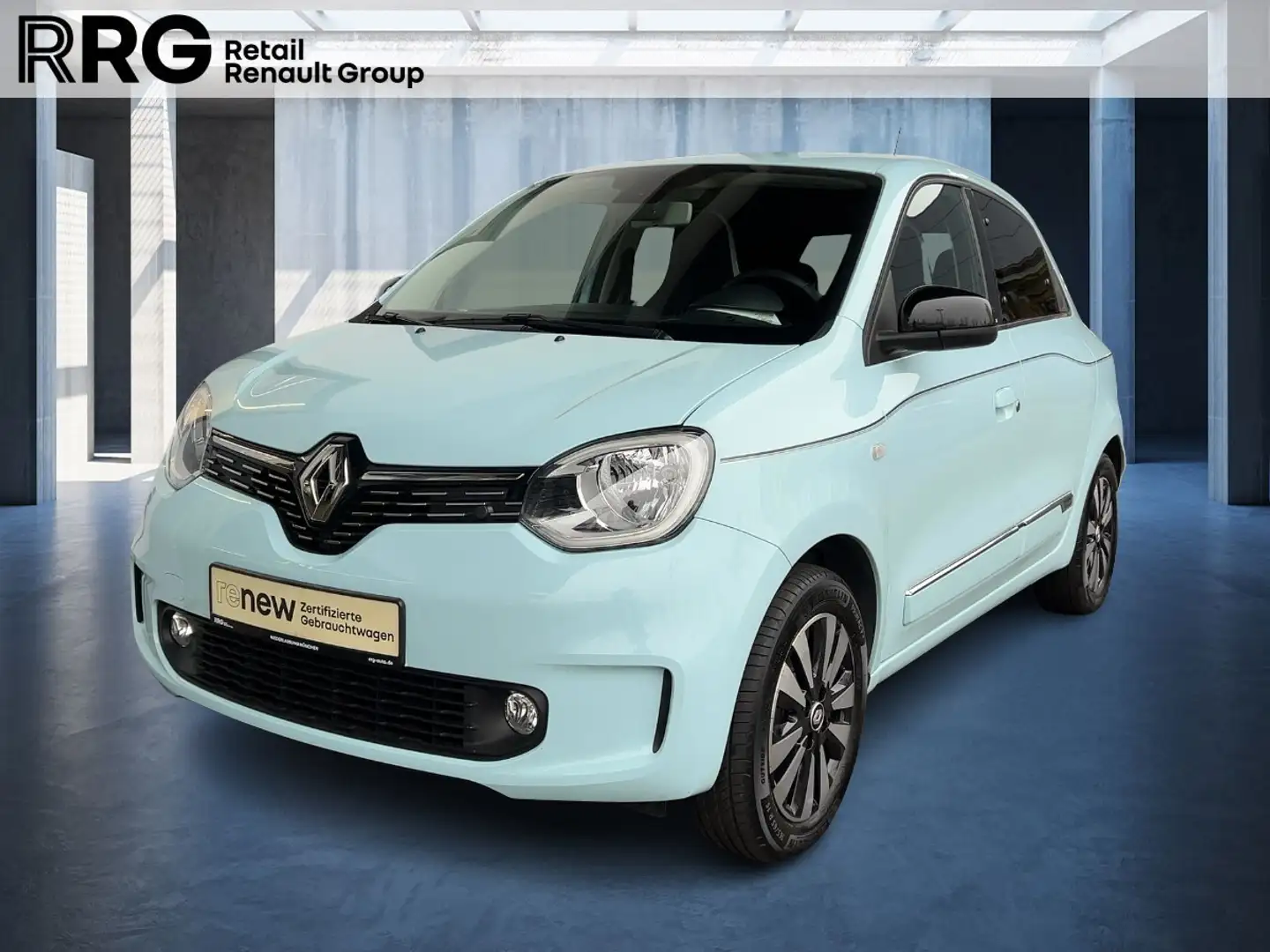 Renault Twingo Electric Techno Bleu - 1