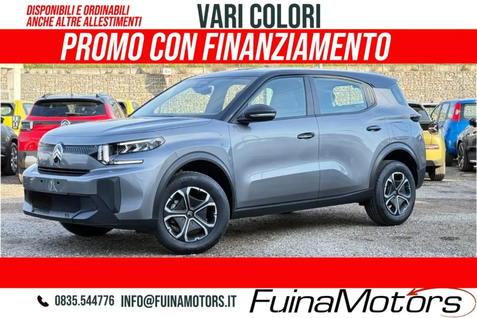 Citroen C3 Aircross PureTech Turbo 100 CV You Grigio - 1