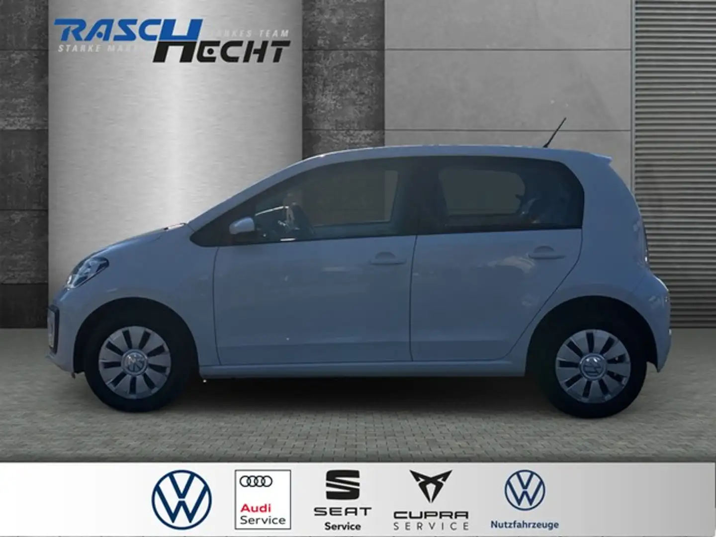 Volkswagen up! Basis 1.0 MPI *Climatronic*SHZ*RFK Weiß - 2