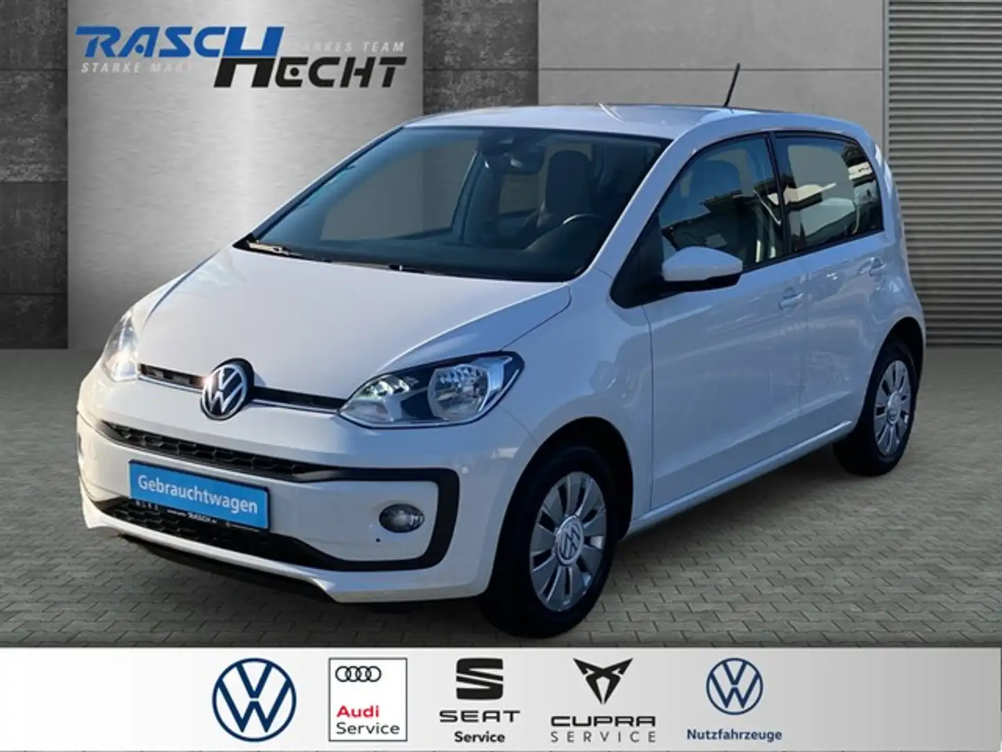 Volkswagen up! Basis 1.0 MPI *Climatronic*SHZ*RFK Weiß - 1