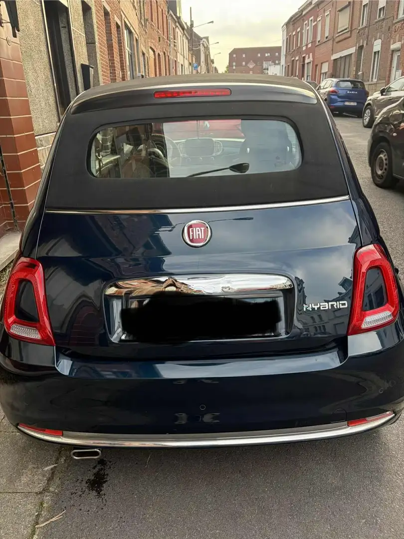 Fiat 500 500 1.0i MHEV Dolcevita (Top) Bleu - 2