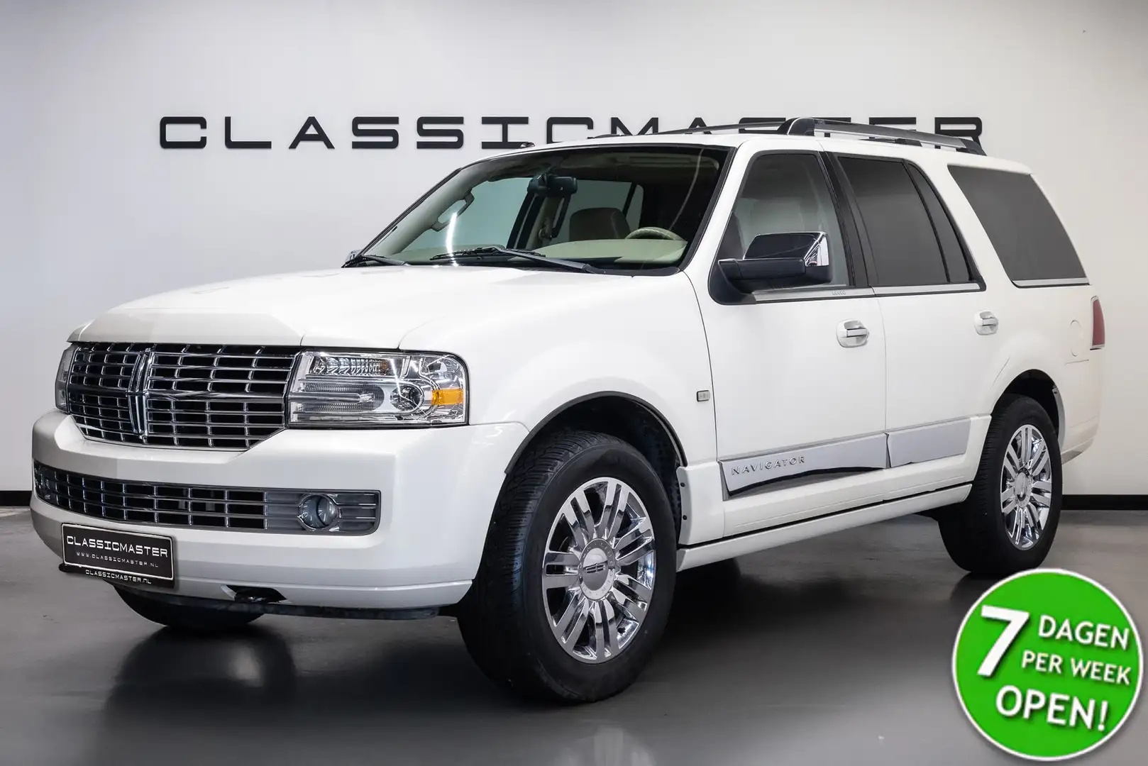 Lincoln Navigator 7 Persoonsuitvoering Btw auto, Fiscale waarde € 8. Белый - 1