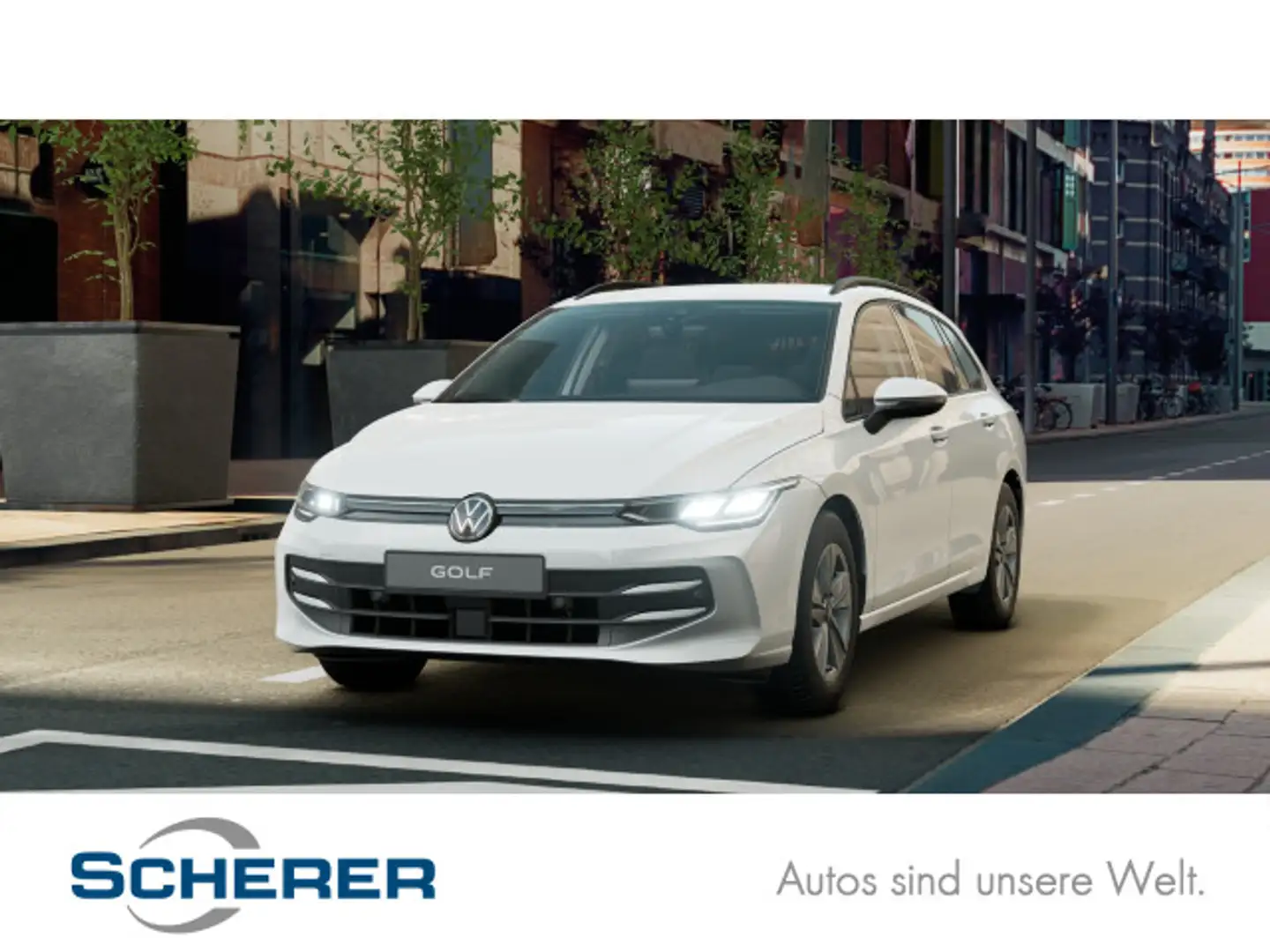 Volkswagen Golf Variant Life 1,5 l TSI  LED/ Klimaanlage Blanc - 1