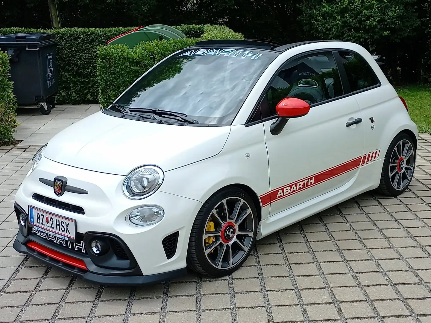 Abarth 695C 695C Tourismo 180 PS Cabrio Weiß - 2